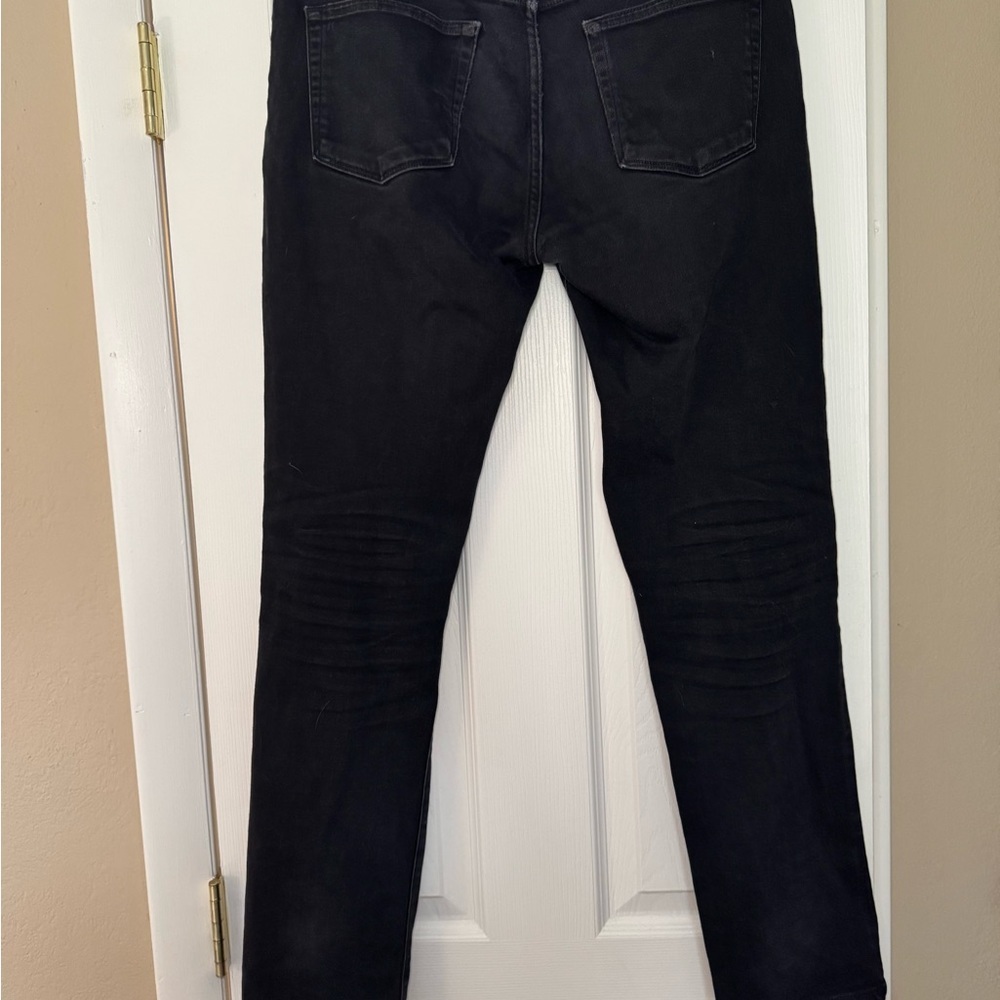 J Brand Tyler Trivor Slim Fit Jeans Mens Size 32 Black JB000196 - Picture 8 of 12